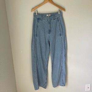 COS Light Blue Flare & Wide Leg Jeans